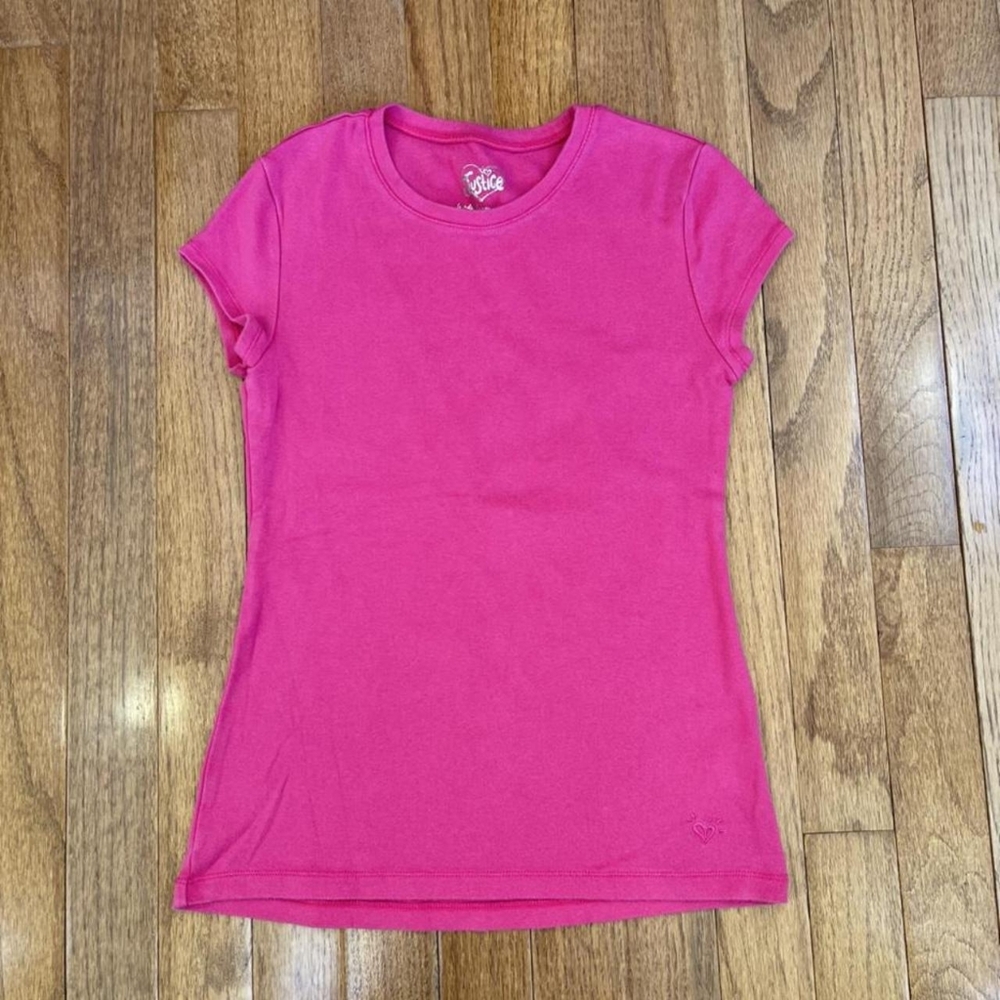 Vibe Pink Short Sleeve Tee Classic Crew